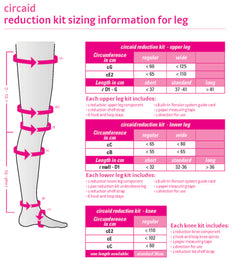 circaid Reduction Kit Knee Spine - 2 Pack, White, Standard-Standard
