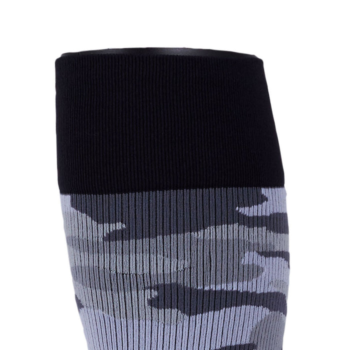 Rejuva Camo 15-20 mmHg Compression Socks Black/Grey Size S