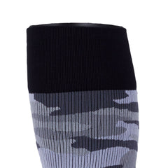 Rejuva Camo 20-30 mmHg Compression Socks Black/Grey Size S