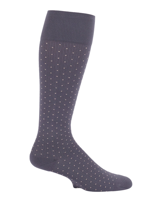 Rejuva Spot 15-20 mmHg Compression Socks Gray/Blush Size S