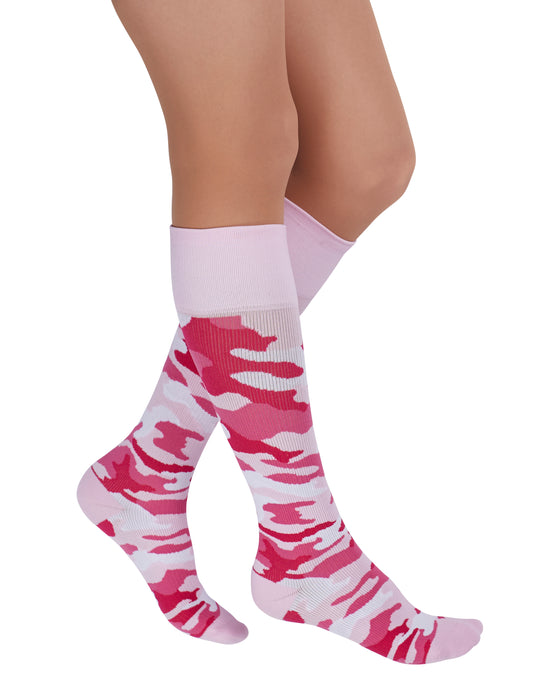 Rejuva Camo 15-20 mmHg Knee High Compression Socks