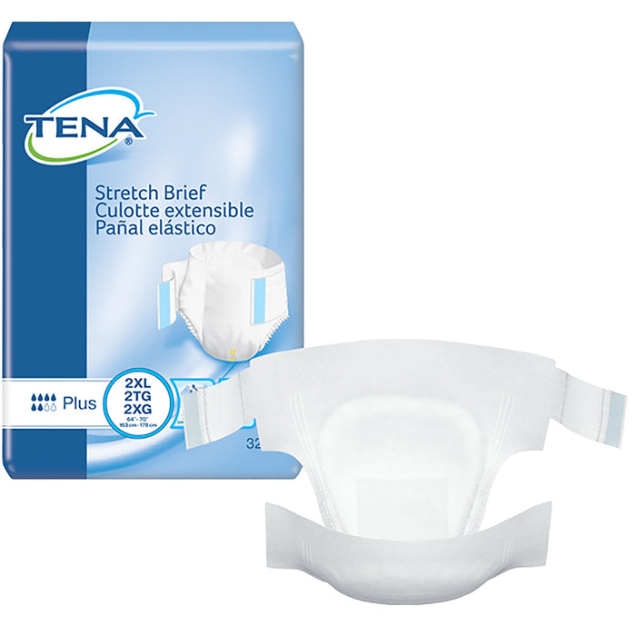 Tena® Stretch™ Plus Incontinence Brief, Extra Extra Large