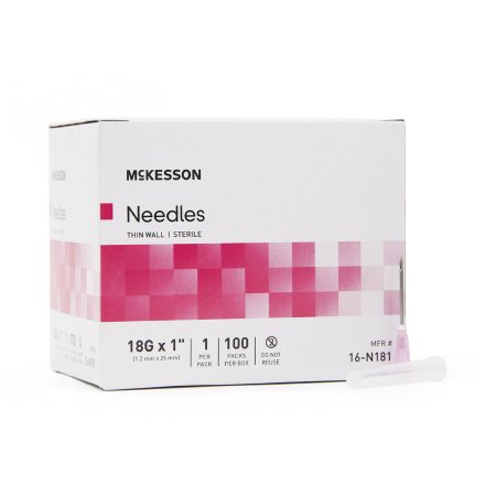 Mckesson Hypodermic Needle 18G x 1