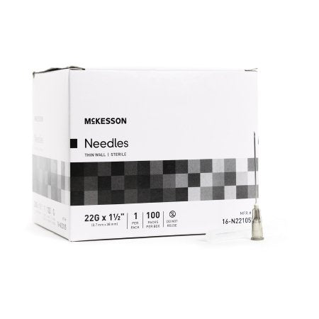 Mckesson Hypodermic Needle 22G x 1 1/2