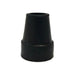 1" Heavy Duty Black Rubber Replacement Cane Tip (Pair) | Default Title | B002DG0W48