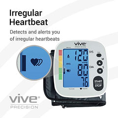 Vive Precision Blood Pressure Machine - Heart Rate Monitor