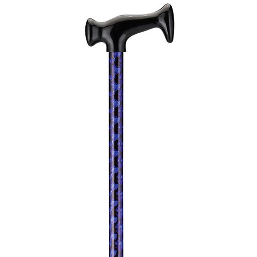 Cane T-Handle Black & BlueDesigner Cane Nova | Default Title | 2029