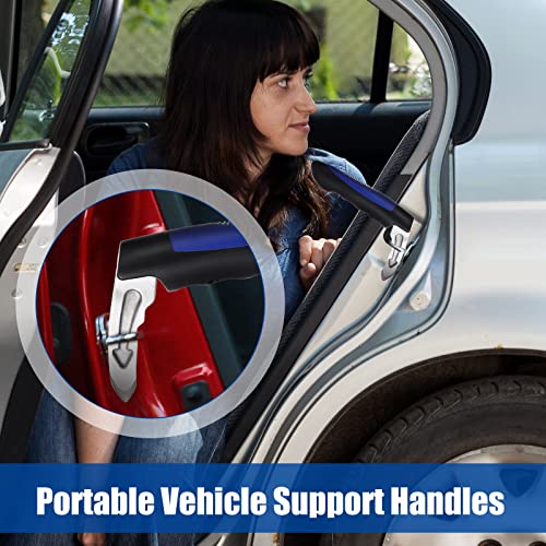 Buy 4 Car Crane Car door Handle Portable Vehicle Support Handle Window  Breaker Car Standing Mobility Aid Car Assist Cane Grab Bar Multifunction  Handle for Disabled Handicapped Elderly Aids for Living,Blue Online