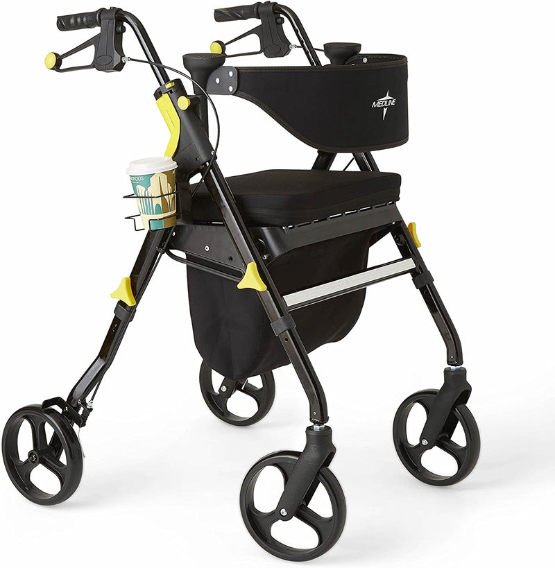 Black/Yellow Patient Safety & Mobility - MEDLINE - Wasatch Medical Supply