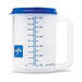 72 Each-Case / Clear W/Blue Lid / 22.000 OZ Nursing Supplies & Patient Care - MEDLINE - Wasatch Medical Supply