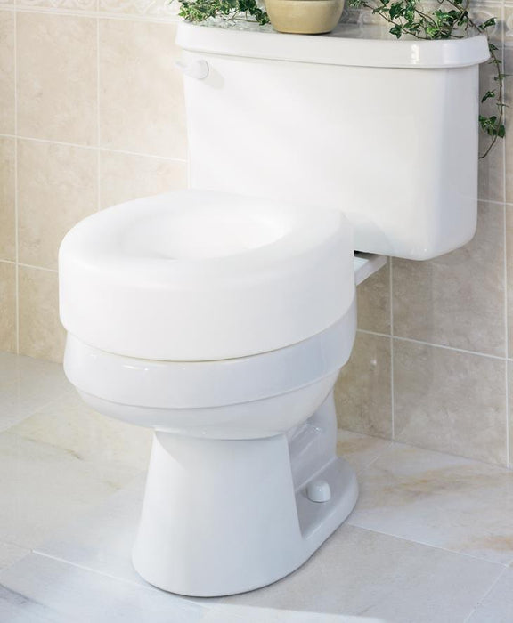 1 Each-Each / Elevated Toilet Seat Patient Safety & Mobility - MEDLINE - Wasatch Medical Supply