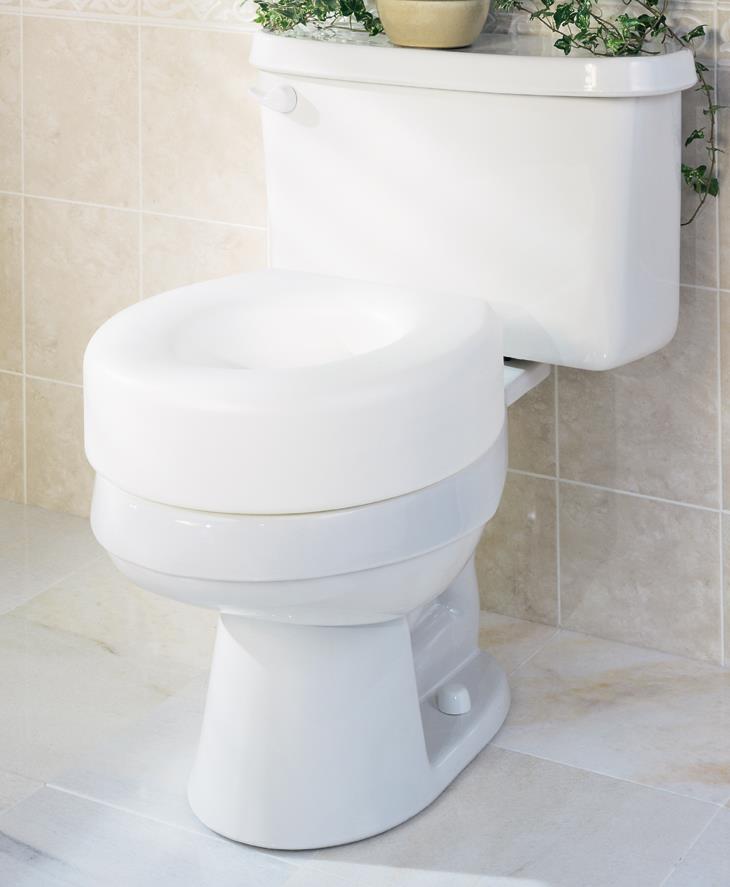3 Each-Case / Elevated Toilet Seat Patient Safety & Mobility - MEDLINE - Wasatch Medical Supply