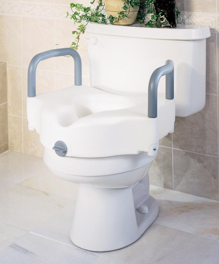 3 Each-Case / Elevated Toilet Seat / Yes Patient Safety & Mobility - MEDLINE - Wasatch Medical Supply
