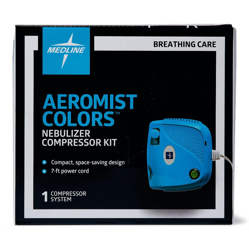 Medline Aeromist Colors Nebulizer Compressor Kit 