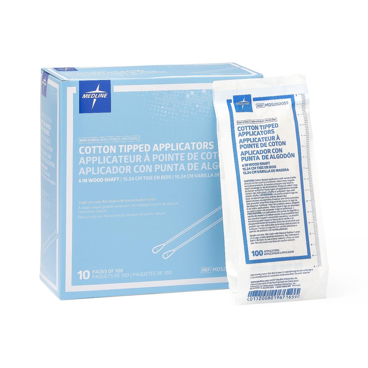 100 bag / 6.00 IN / 6.00000 IN Exam & Diagnostic Supplies - MEDLINE - Wasatch Medical Supply