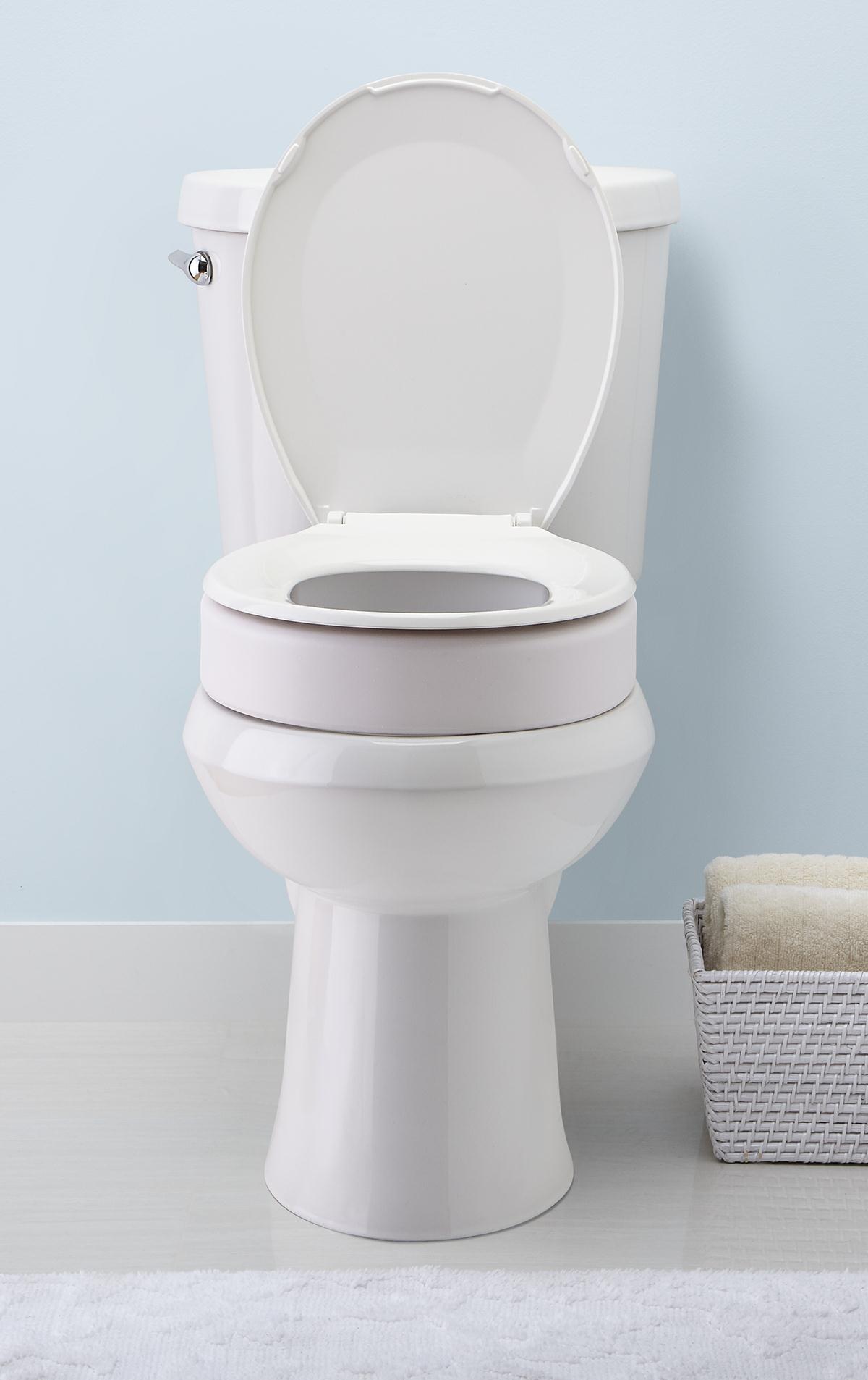 1 Each-Each / Elevated Toilet Seat Patient Safety & Mobility - MEDLINE - Wasatch Medical Supply