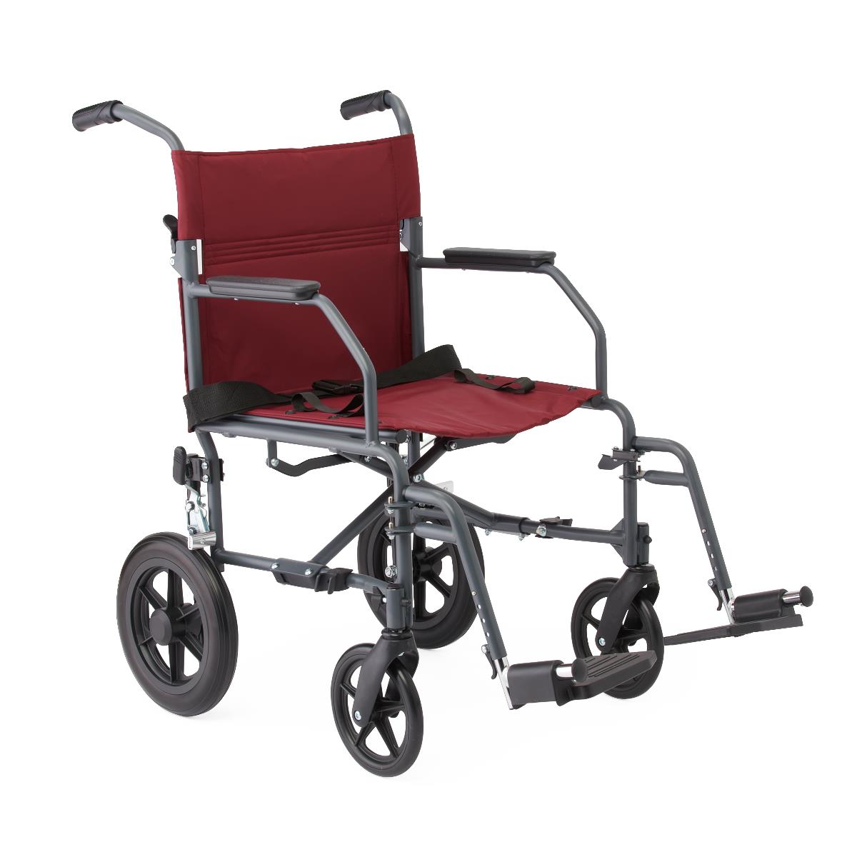 Burgundy/Gray Patient Safety & Mobility - MEDLINE - Wasatch Medical Supply