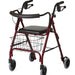 1 Each-Case / Burgundy / 6.000 IN Patient Safety & Mobility - MEDLINE - Wasatch Medical Supply