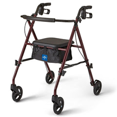 Burgundy / 6.000 IN Patient Safety & Mobility - MEDLINE - Wasatch Medical Supply