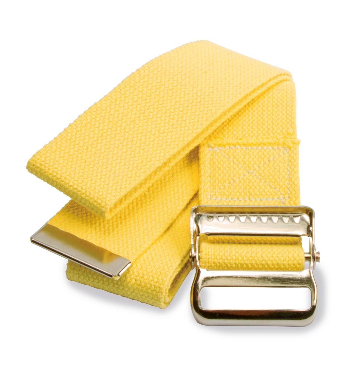 1 Each-Each / Yellow / Metal Buckle Patient Safety & Mobility - MEDLINE - Wasatch Medical Supply