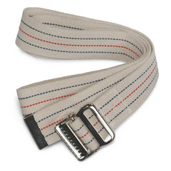 6 Each-Case / Red, White & Blue Stripes / Metal Buckle Patient Safety & Mobility - MEDLINE - Wasatch Medical Supply
