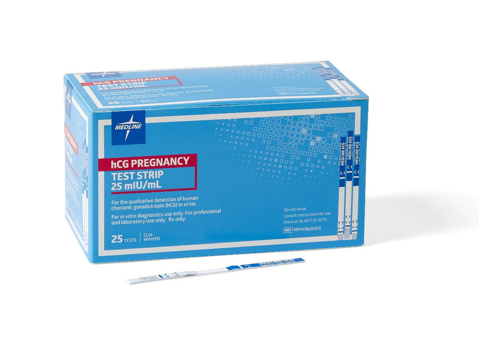 25 Each-Box / No / CLIA Waived Exam & Diagnostic Supplies - MEDLINE - Wasatch Medical Supply