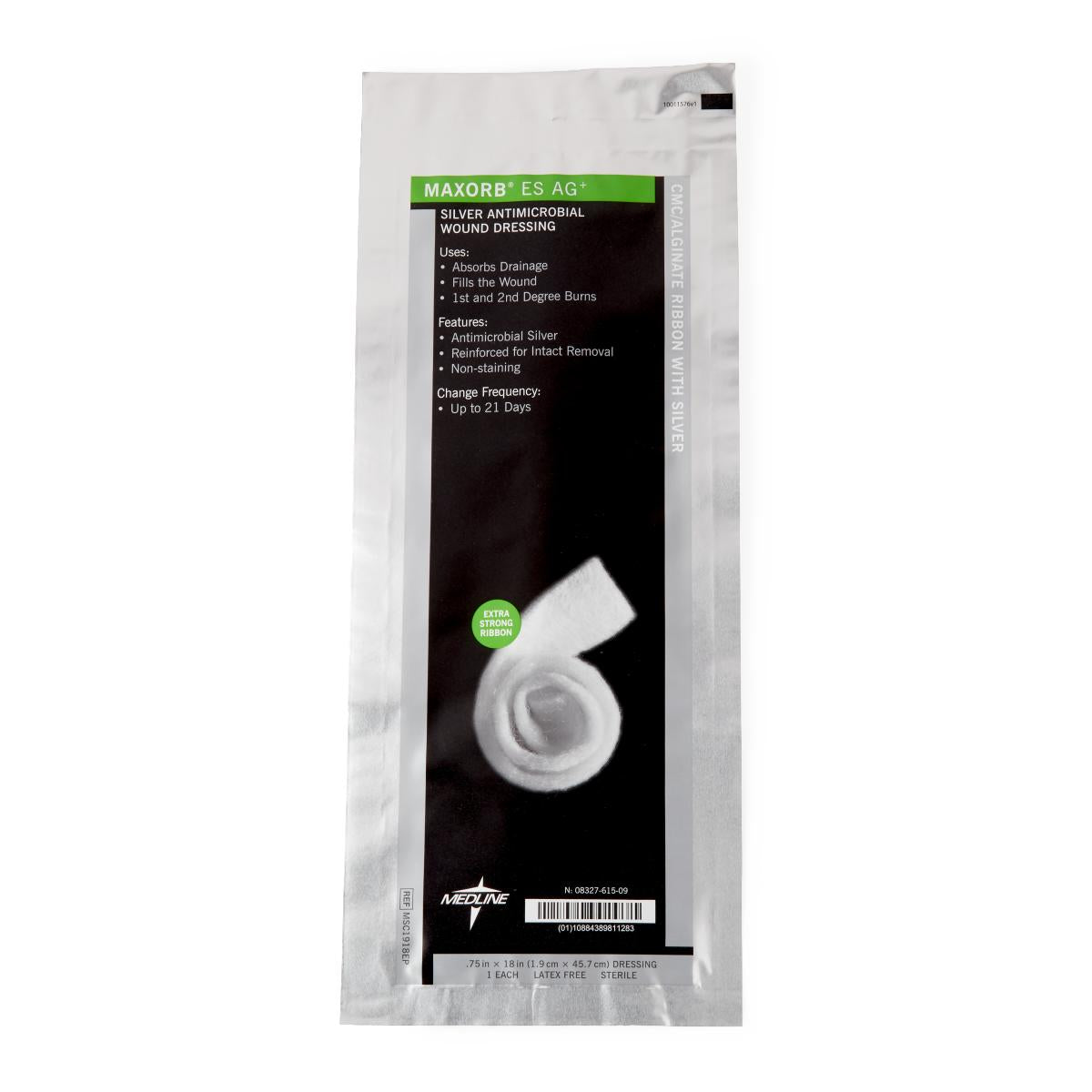 1 Each-Each / Max: 21 Days: Check Drainage / Silver Calcium Alginate Wound Care - MEDLINE - Wasatch Medical Supply