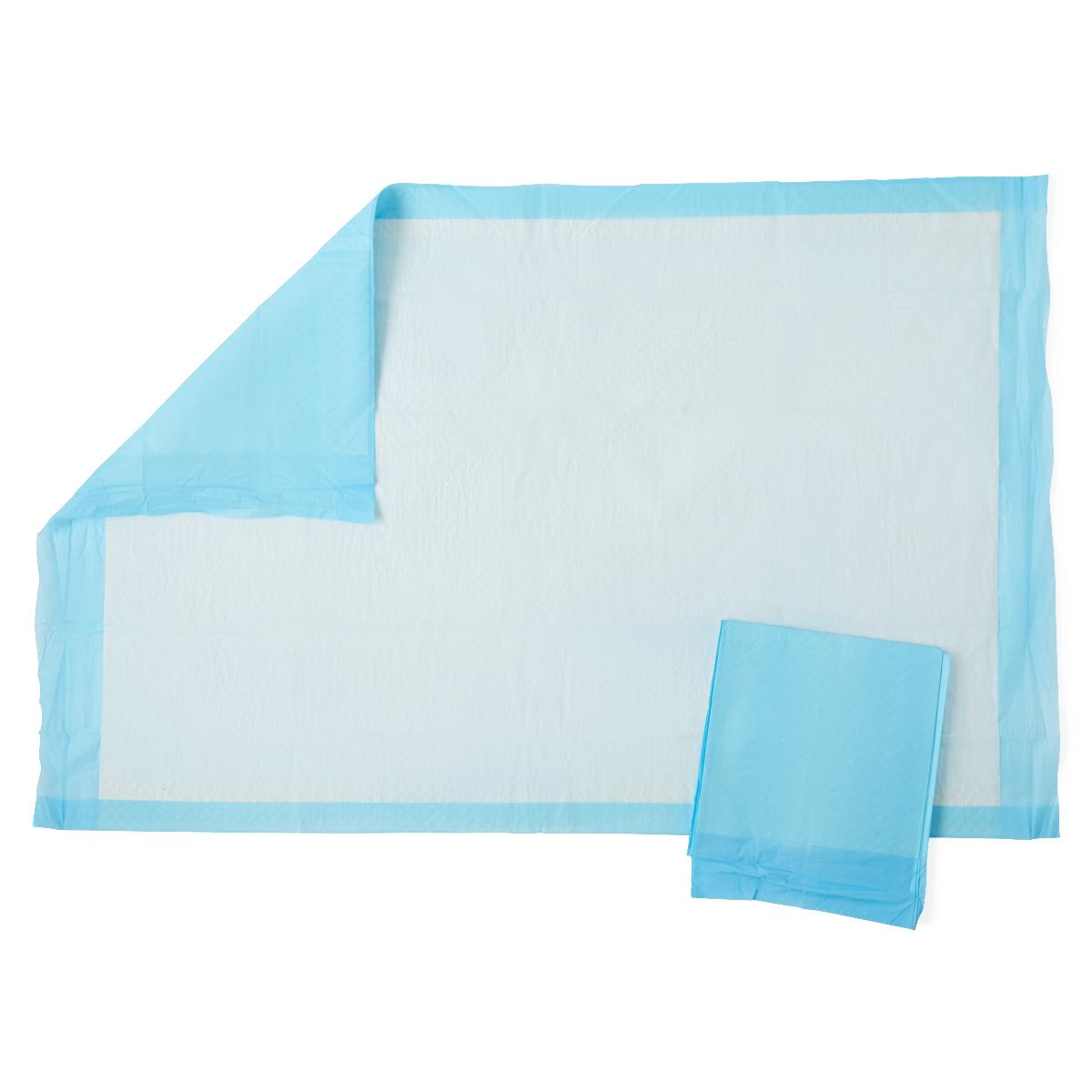 150 Each-Case / Blue / 23" X 36" Incontinence - MEDLINE - Wasatch Medical Supply