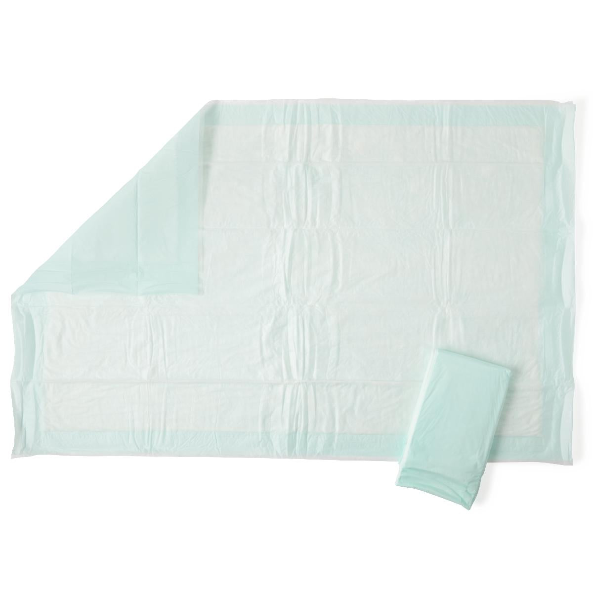 150 Each-Case / Green / 23" X 36" Incontinence - MEDLINE - Wasatch Medical Supply
