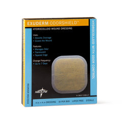 10 Each-Box / Max: 7 Day: Check Drainage / 4.00000 IN Wound Care - MEDLINE - Wasatch Medical Supply