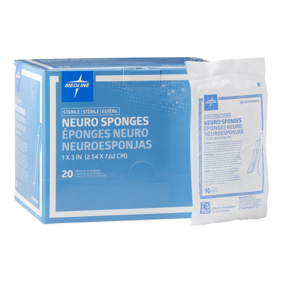 20 Pack-Case / Neuro Pattie / 3.00000 IN OR & Surgery Supplies - MEDLINE - Wasatch Medical Supply