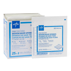 100 Each-Box / 2.00000 IN / Cotton Wound Care - MEDLINE - Wasatch Medical Supply