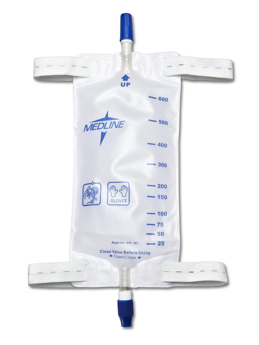 Single Bag / Twist Valve / 600.00 ML Urology - MEDLINE - Wasatch Medical Supply