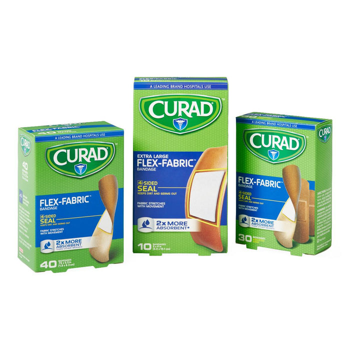 CURAD Flex-Fabric Bandages | Default Title | NON25524