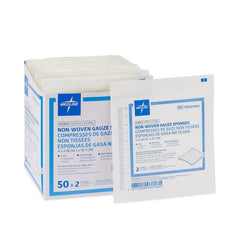 600 Pack-Case / 4.00000 IN / Rayon/Polyester Wound Care - MEDLINE - Wasatch Medical Supply