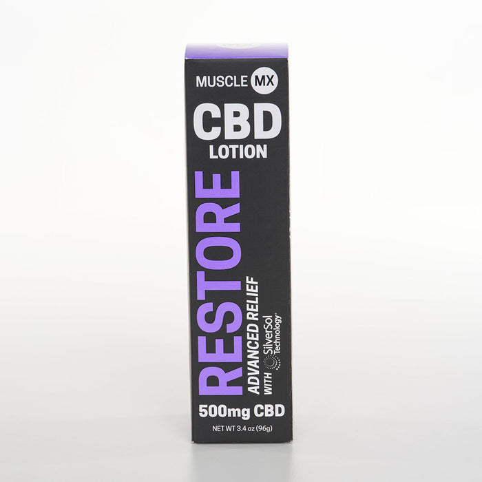 Muscle MX Restore CBD Lotion 500mg (3.4oz)