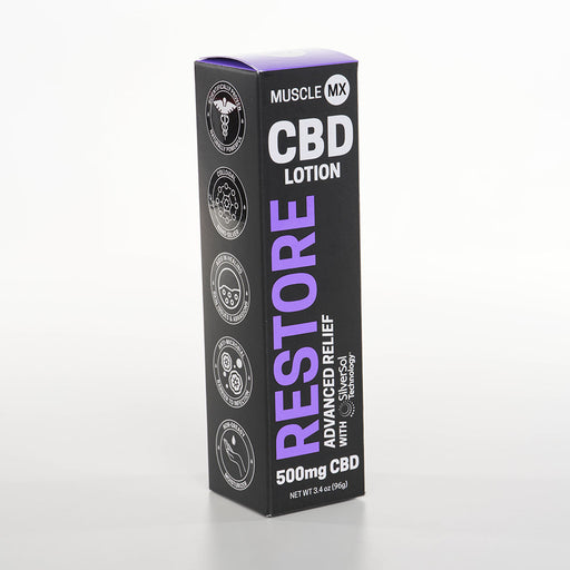 Muscle MX Restore CBD Lotion 500mg (3.4oz) | Default Title | CBDRESTORE