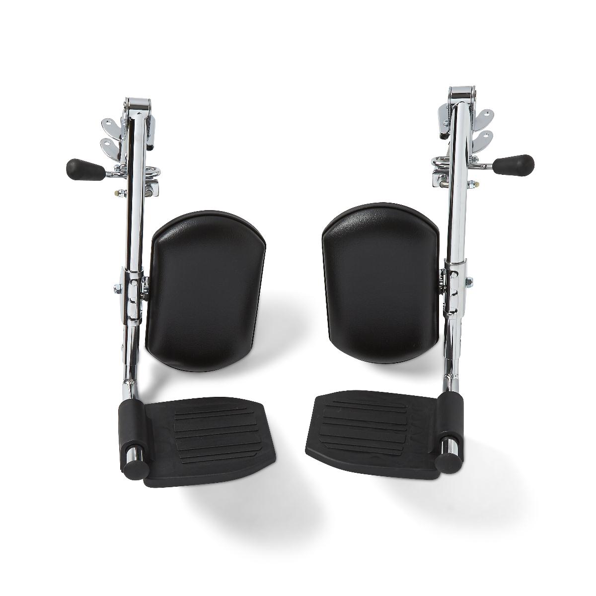 2 Each-Pair / Steel / Wheelchair Legrests Patient Safety & Mobility - MEDLINE - Wasatch Medical Supply