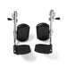 1 Pair-Pair / Steel / Wheelchair Legrests Patient Safety & Mobility - MEDLINE - Wasatch Medical Supply