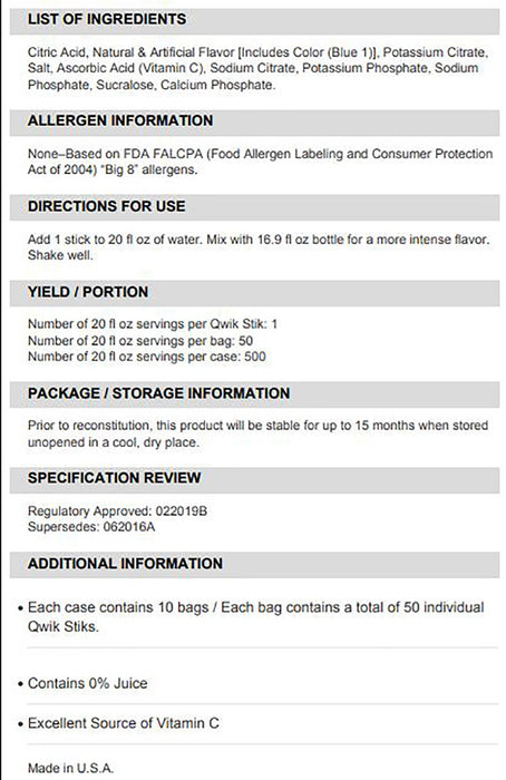 Nutritional Formula & Supplements>Food Supplements - McKesson - Wasatch Medical Supply