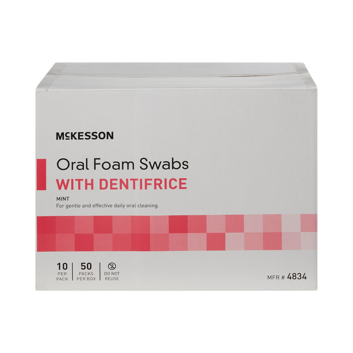 Personal Care>Mouth Care>Oral Care Swabs - McKesson - Wasatch Medical Supply