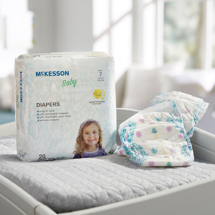 Baby & Youth>Diapering>Baby Diapers - McKesson - Wasatch Medical Supply