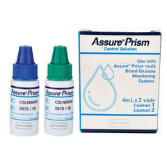 Assure Prism Control Blood Glucose Test, 2 Levels | Box-1 | 971974_BX