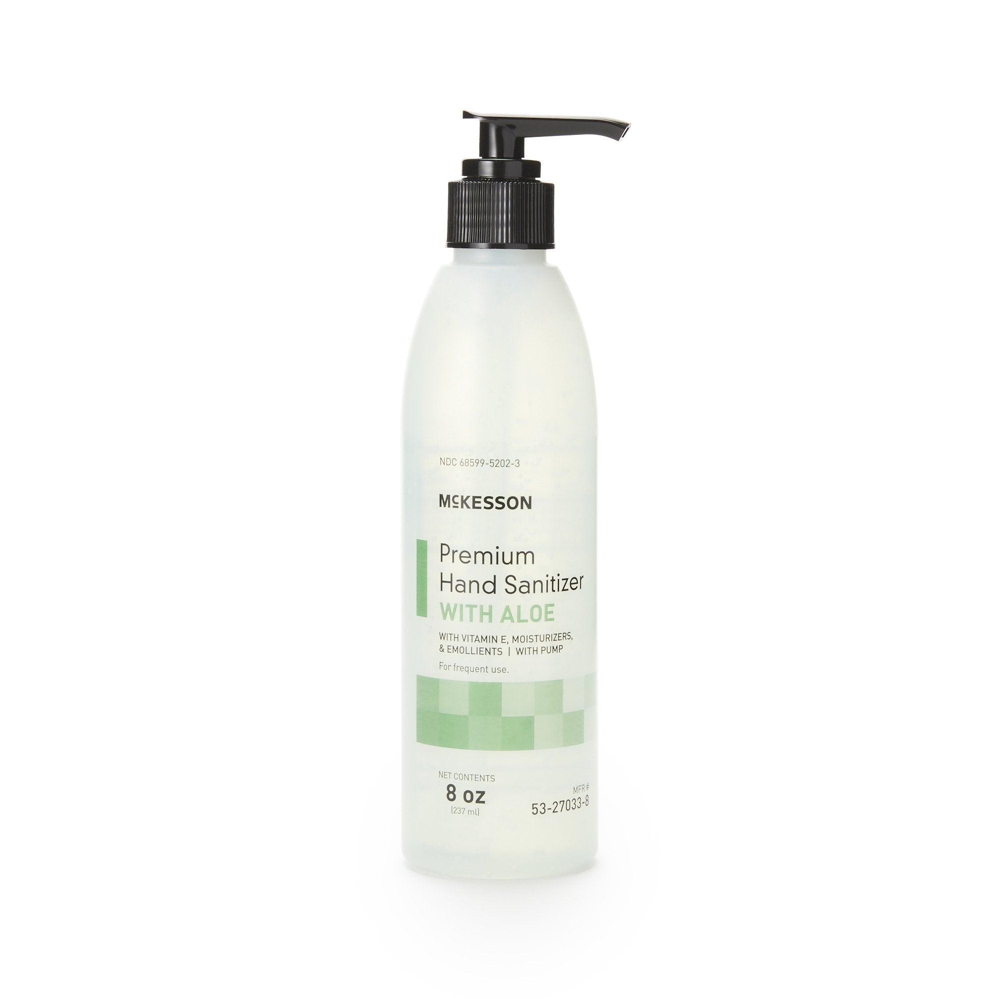 McKesson Premium Hand Sanitizer with Aloe, 8 oz., Gel, Pump Bottle | Case-24 | 937915_CS