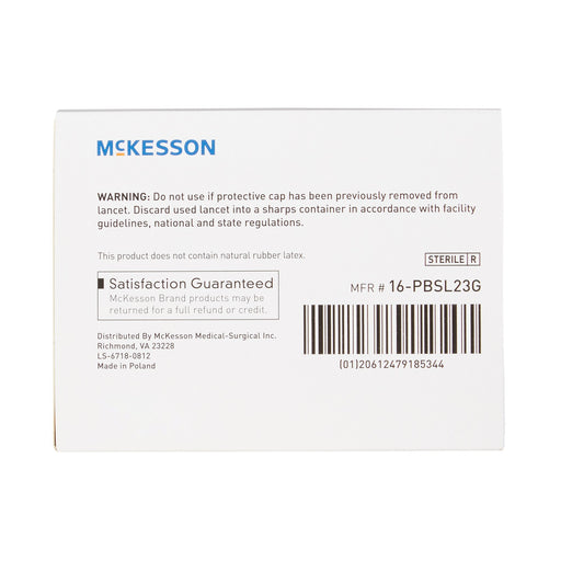 Diagnostic>Diabetes Supply>Lancets - McKesson - Wasatch Medical Supply