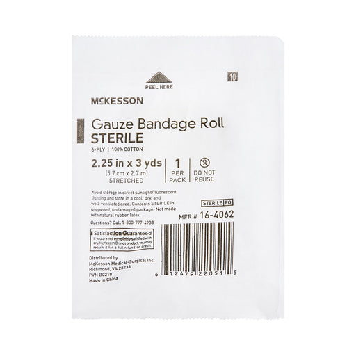 Wound Care>Gauze>Conforming & Rolled Gauze - McKesson - Wasatch Medical Supply