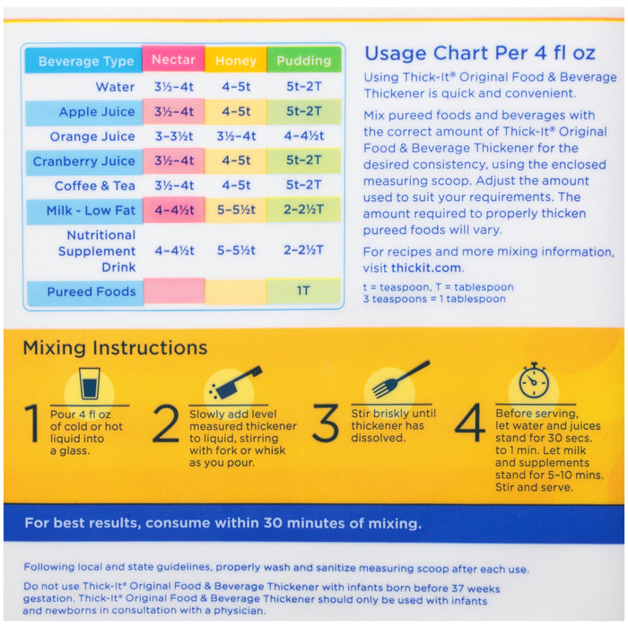 Nutritional Formula & Supplements>Thickeners - McKesson - Wasatch Medical Supply