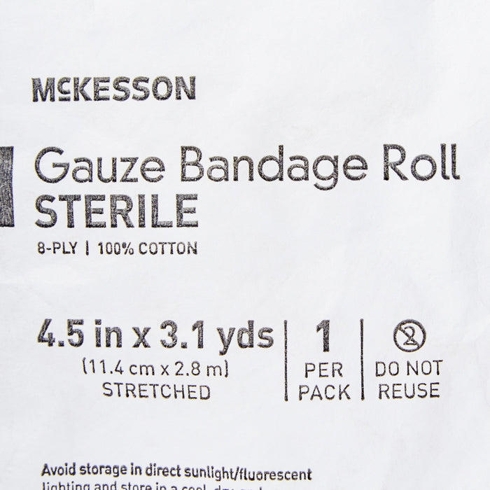 Wound Care>Gauze>Conforming & Rolled Gauze - McKesson - Wasatch Medical Supply