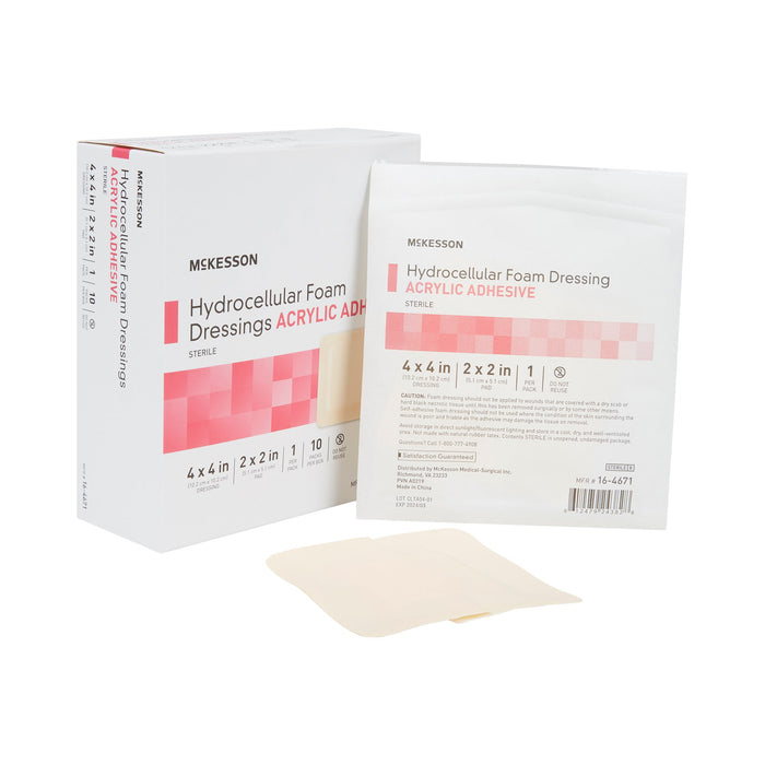 Wound Care>Wound Dressings>Foams - McKesson - Wasatch Medical Supply