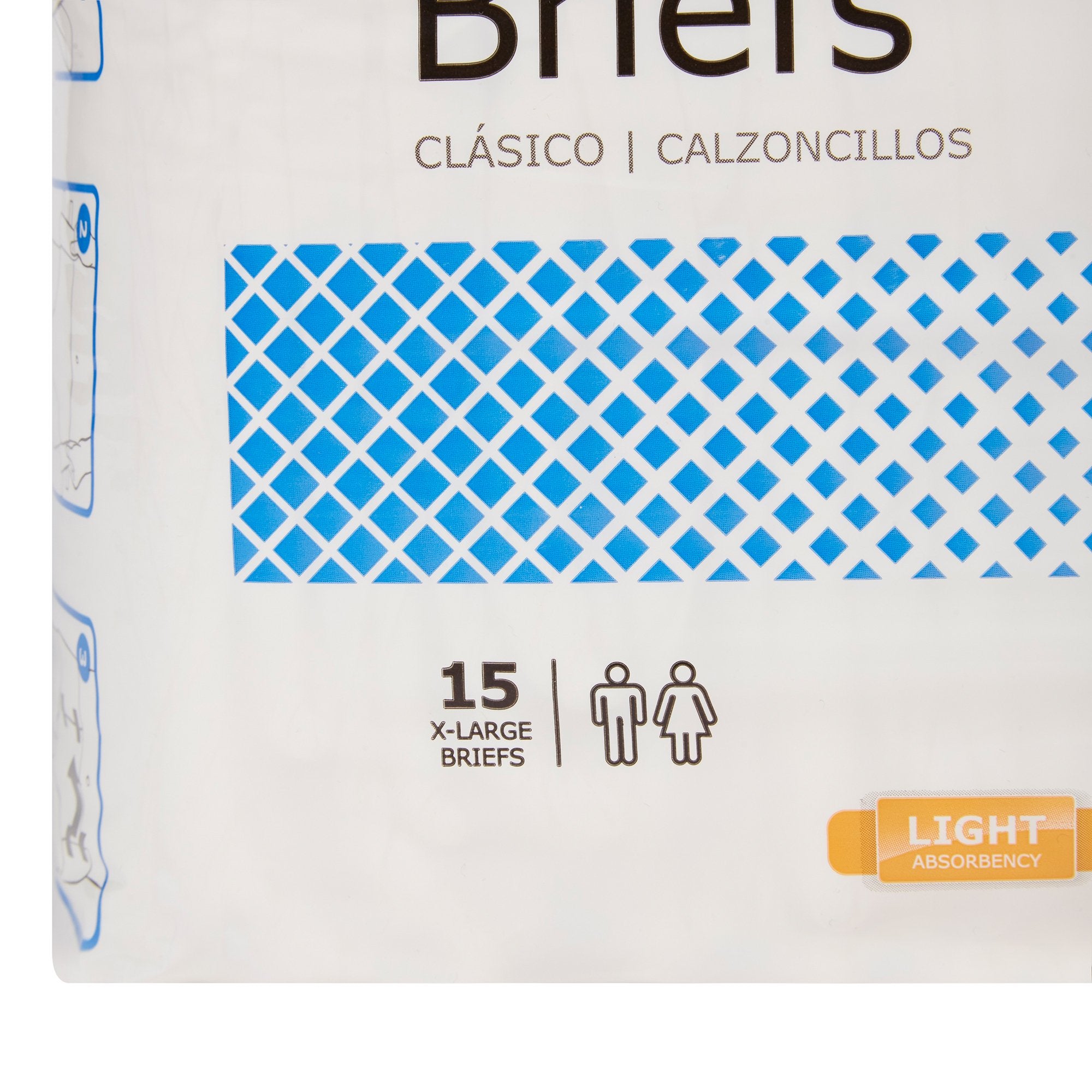 McKesson Classic Light Absorbency Incontinence Brief, Extra Large